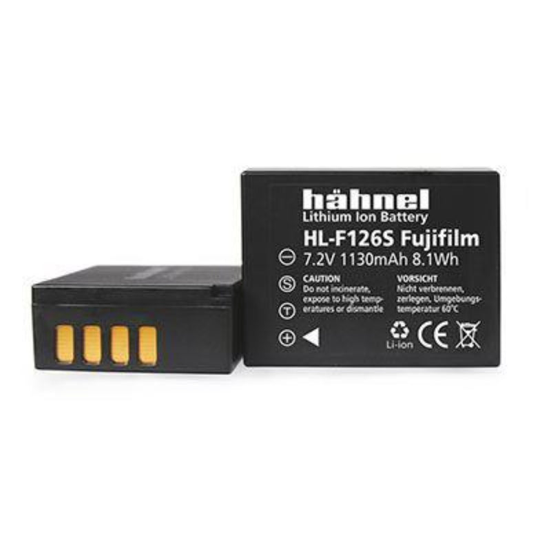 Hahnel HL-F126S 7.2v 1070mAh - Fujifilm NP-W126S Replacement Battery