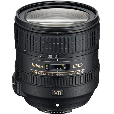 Nikon 24-85mm f3.5-4.5 G AF-S ED VR Lens