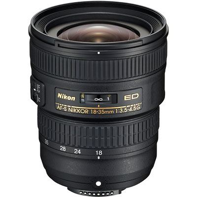 Nikon 18-35mm f3.5-4.5 G AF-S ED Lens