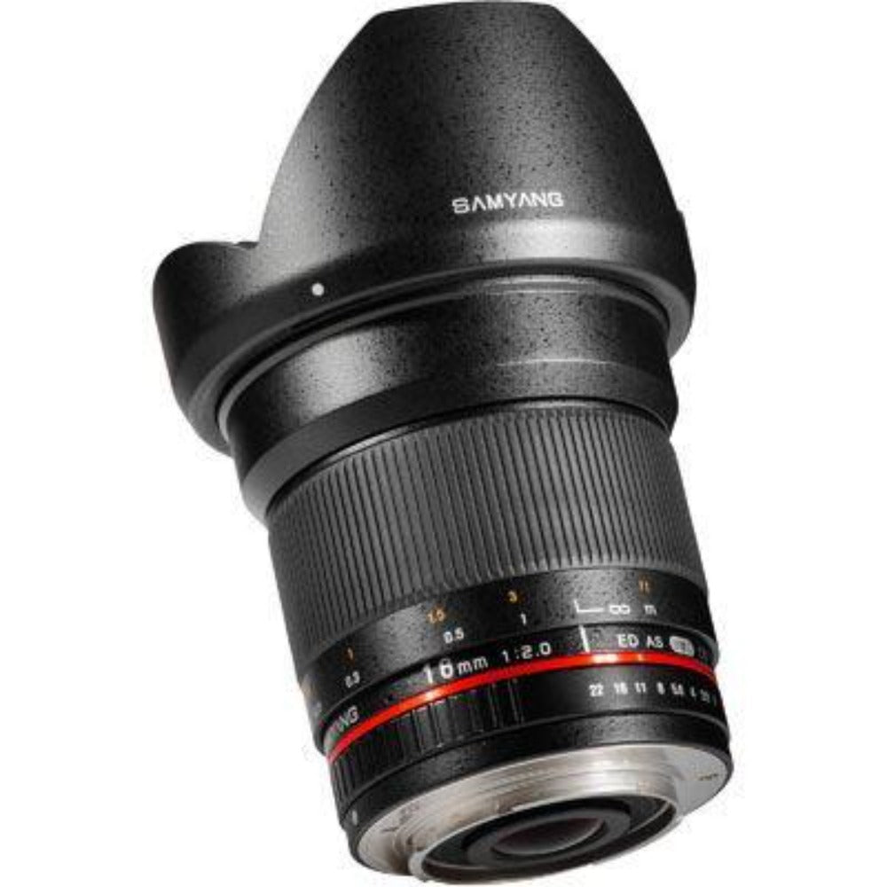 Samyang MF 16mm f2 ED AS UMC CS Lens - Fujifilm X Mount