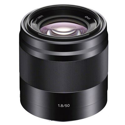 Sony E 50mm f1.8 OSS Lens Black