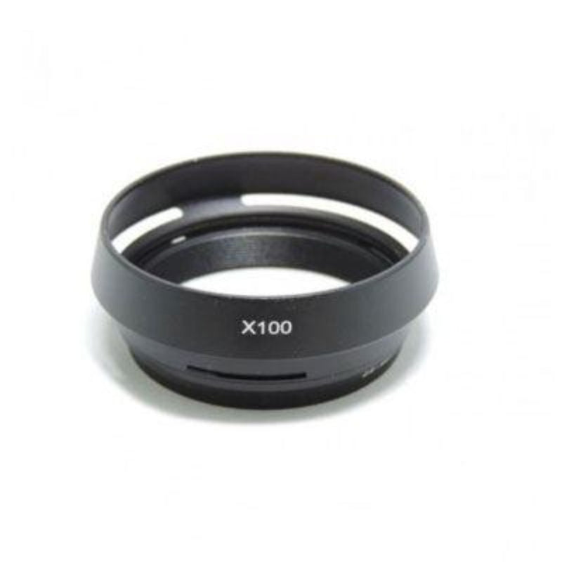 Fujifilm X100 / X100S Lens Hood with Adapter Ring - Black