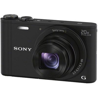 Sony Cyber-shot WX350 Digital Camera - Black
