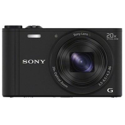 Sony Cyber-shot WX350 Digital Camera - Black