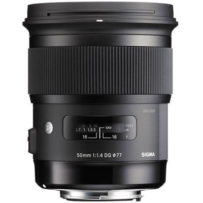 Sigma 50mm f1.4 Art DG HSM Lens - Canon EF Mount