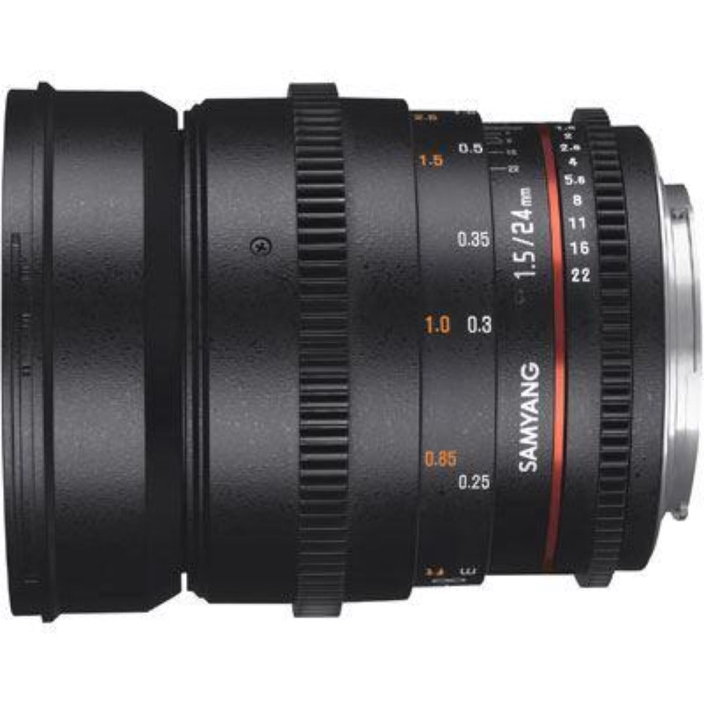 Samyang MF 24mm T1.5 AS IF UMC II Video Lens - Nikon F mount