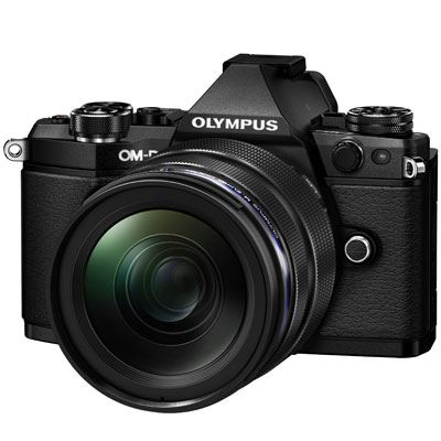Olympus OM-D E-M5 Mark II Digital Camera with 12-40mm PRO Lens - Black