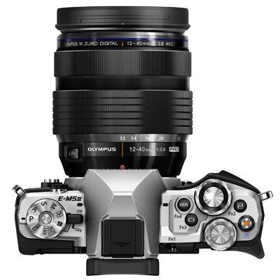 Olympus OM-D E-M5 Mark II Digital Camera with 12-40mm PRO Lens - Silver