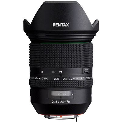 Pentax 24-70mm f2.8 D FA HD ED SDM WR Lens