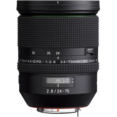 Pentax 24-70mm f2.8 D FA HD ED SDM WR Lens