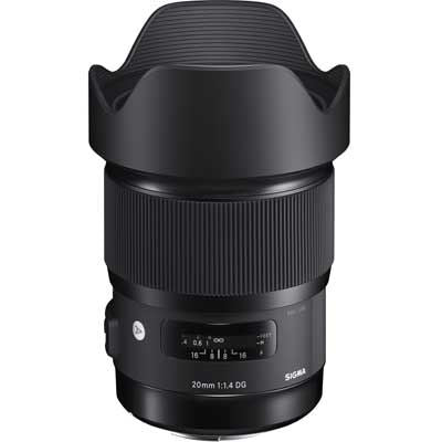 Sigma 20mm f1.4 Art DG HSM Lens - Canon EF Mount