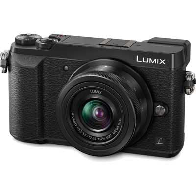 Panasonic Lumix GX80 Digital Camera with 12-32mm Lens - Black