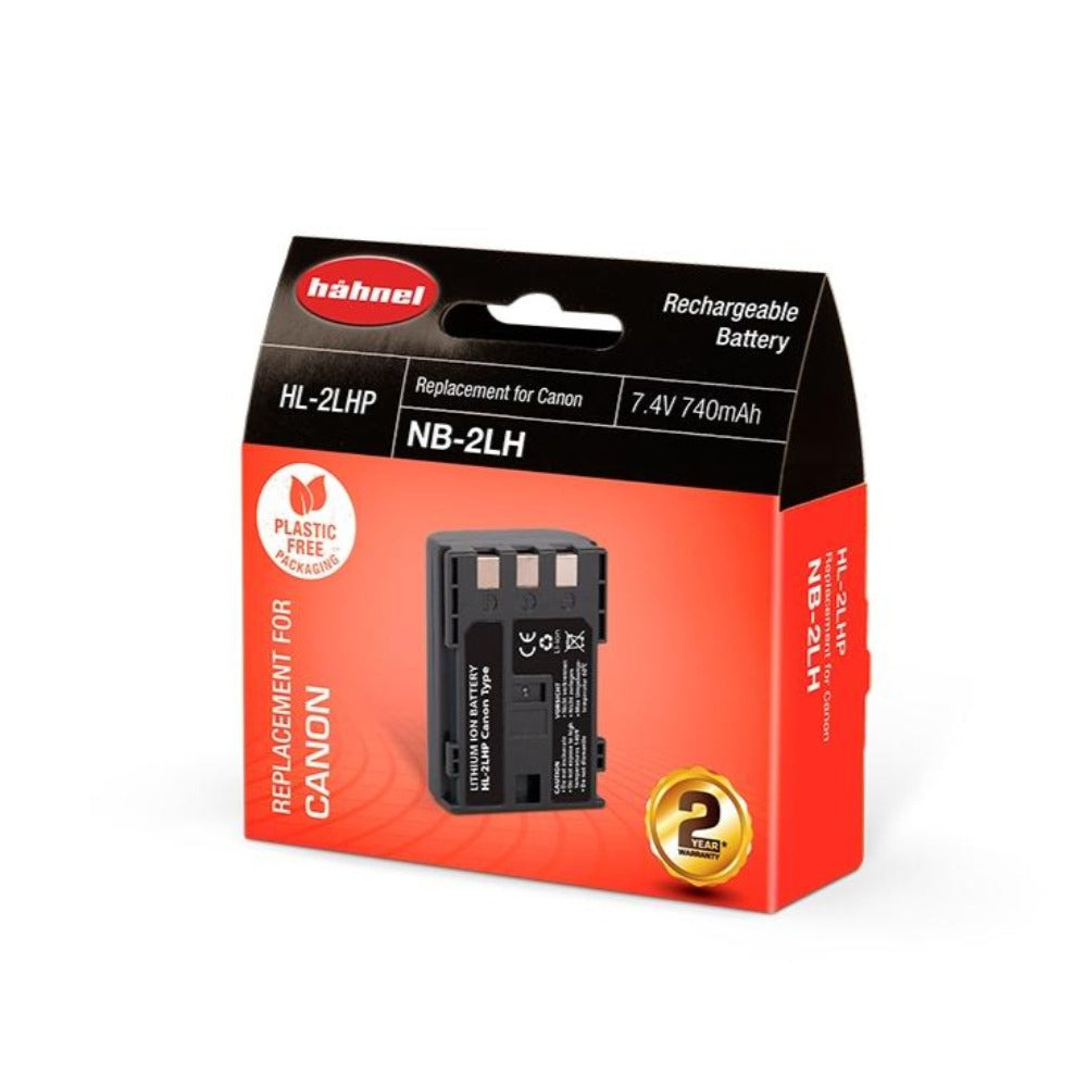 Hahnel HL-2LHP 7.4v 740mAh - Canon NB-2LH Replacement Battery
