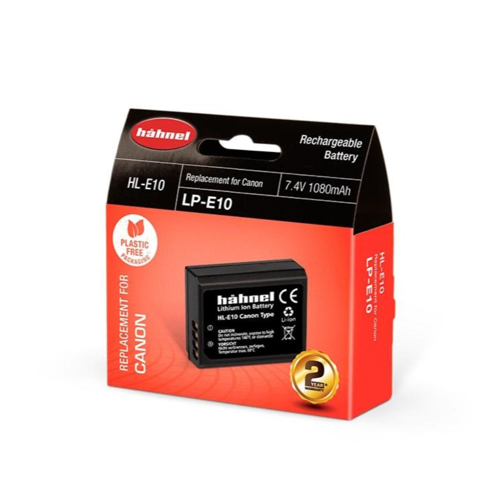 Hahnel HL-E10 7.4v 1080mAh - Canon LP-E10 Replacement Battery