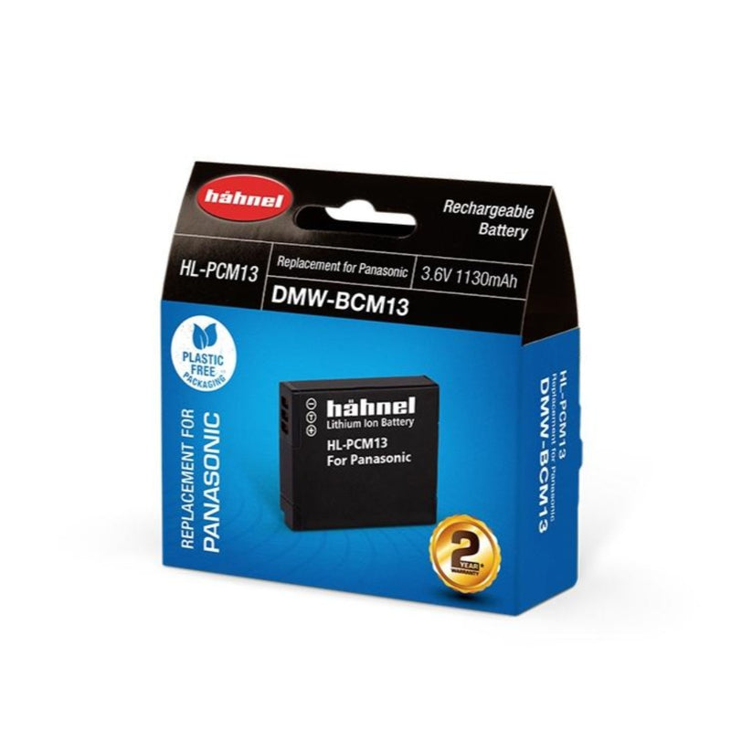 Hahnel HL-PCM13 3.6v 1130mAh - Panasonic Lumix DMW-BCM13 Replacement Battery