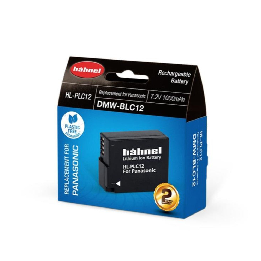 Hahnel HL-PLC12 7.2V 1000mAh - Panasonic BLC12 Replacement Battery