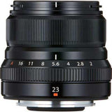 Fujifilm XF 23mm f2 R WR Lens - Black