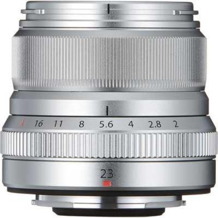 Fujifilm XF 23mm f2 R WR Lens - Silver