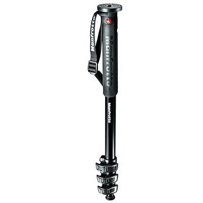 Manfrotto Xpro Aluminium 4 Section Photo Monopod