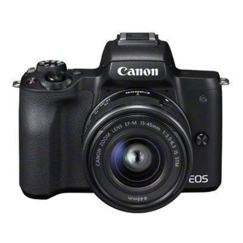 Canon EOS M50 Digital camera with EF-M 15-45mm lens - Black