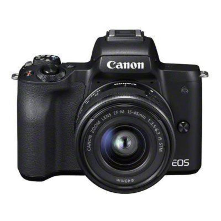 Canon EOS M50 Mark II Digital camera with EF-M 15-45mm lens - Black