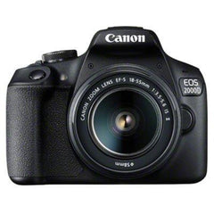 Canon EOS 2000D Digital SLR with 18-55mm IS II Lens - Black