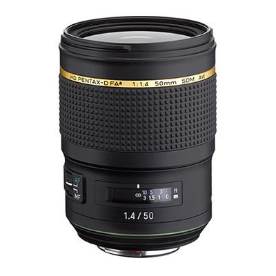 Pentax 50mm f1.4 FA* SDM AW Lens