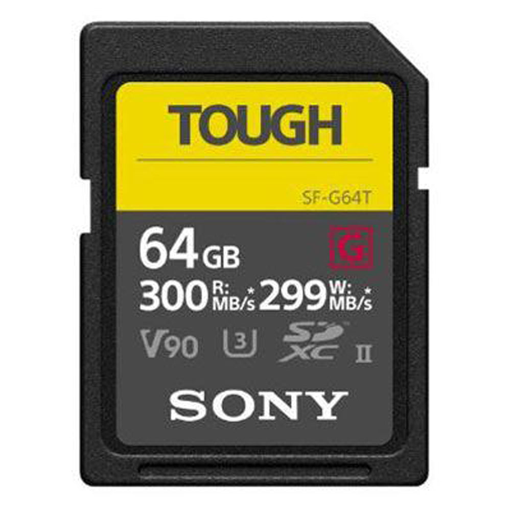 Sony G Series Tough 64GB SDXC UHS-II Memory Card 299MB/s