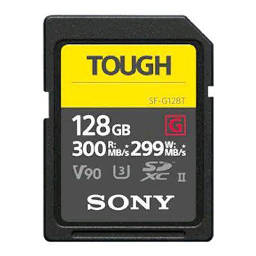 Sony G Series Tough 128GB SDXC UHS-II Memory Card 299MB/s