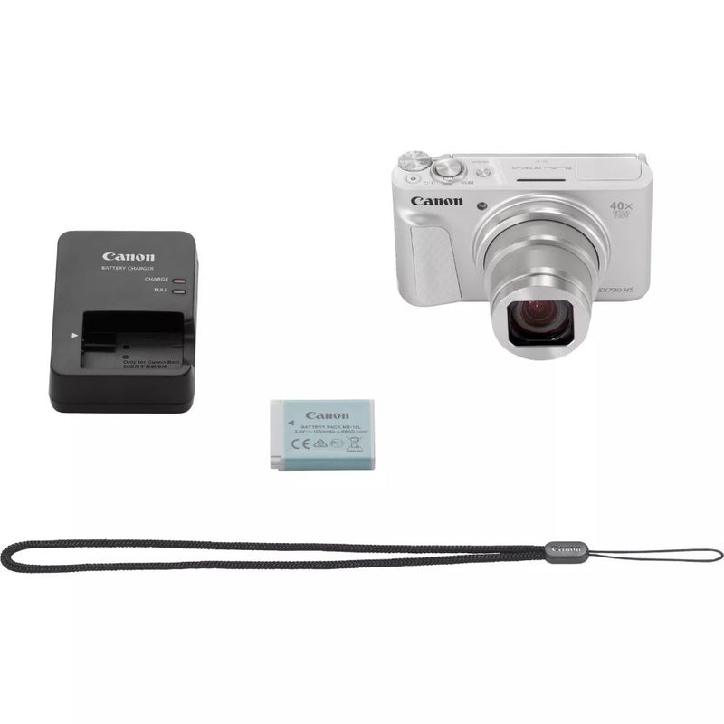 Canon PowerShot SX730 HS Digital Camera - Silver