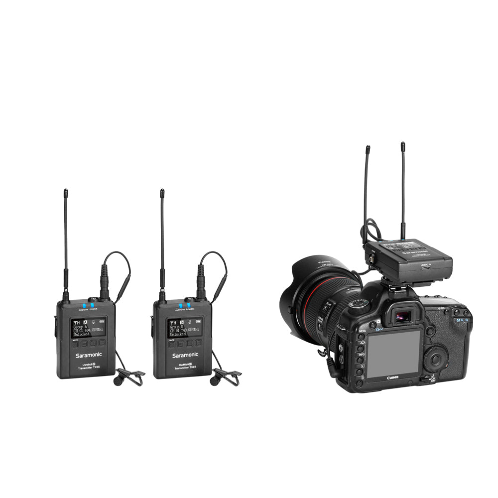 Saramonic UHF Wireless Mic  X9s + RX9s - Kit 2