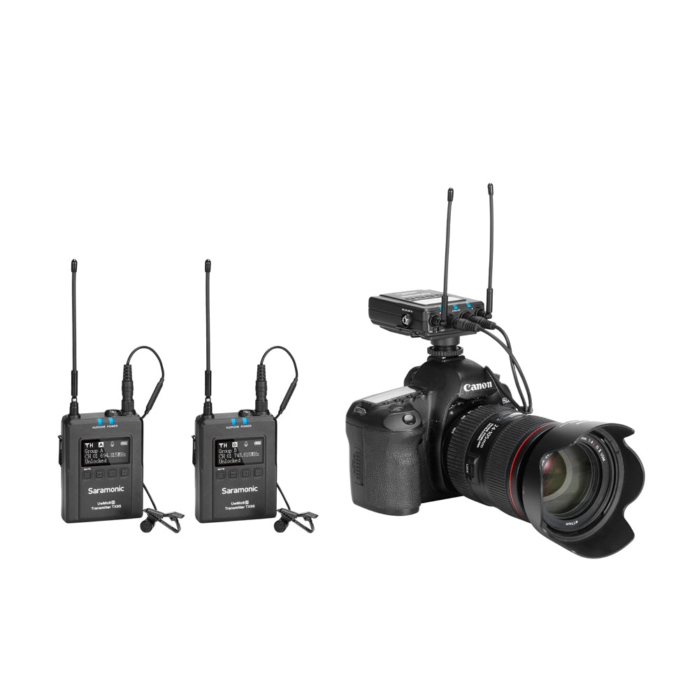 Saramonic UHF Wireless Mic  X9s + RX9s - Kit 2