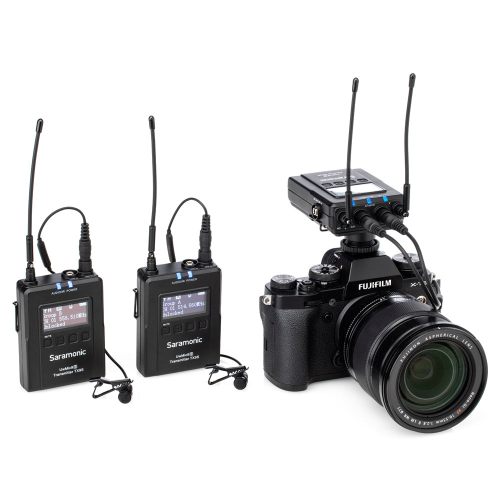 Saramonic UHF Wireless Mic  X9s + RX9s - Kit 2
