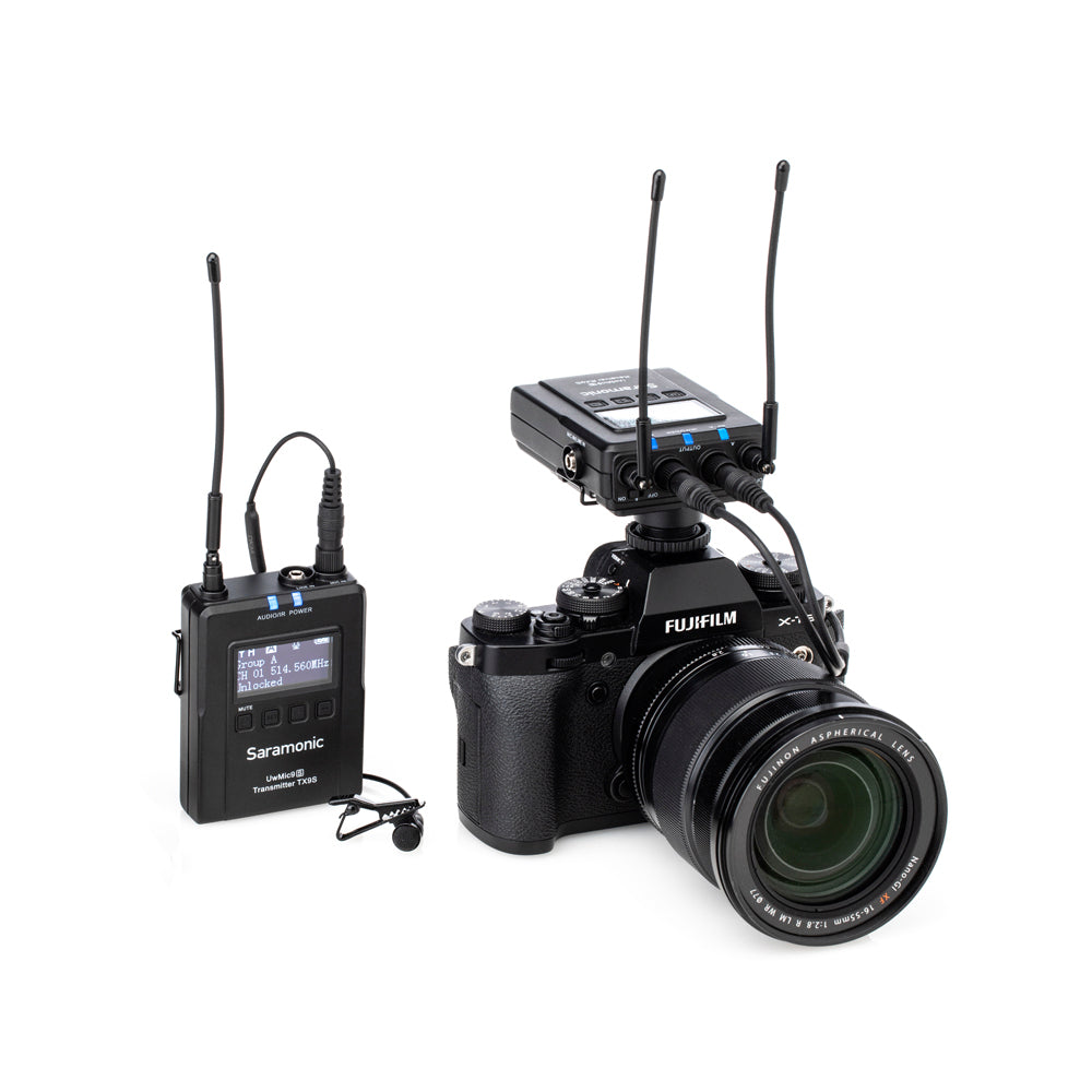 Saramonic Advanced Wireless UHF Lavalier System X9s+RX9s - Kit 1