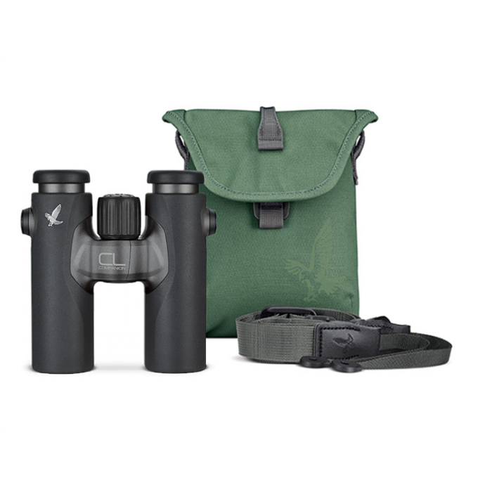 Swarovski CL Companion 10x30 Anthracite Binoculars with UJ Urban Jungle Pack