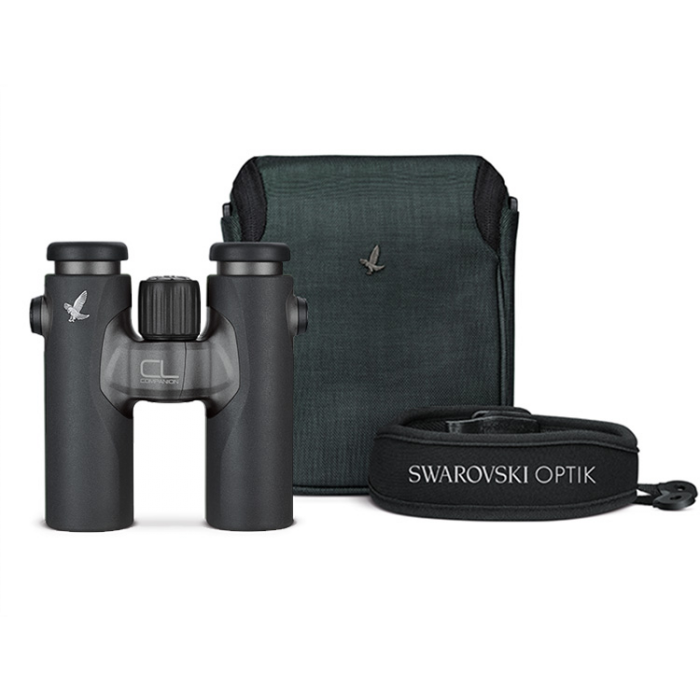 Swarovski CL Companion 10x30 Anthracite Binoculars With WN Wild Nature Pack