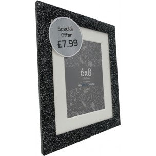 Sparkle Black Range 6x8