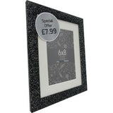Sparkle Black Range 6x8