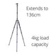 Vanguard VEO 3GO 235CB Carbon Travel Tripod with Monopod Leg