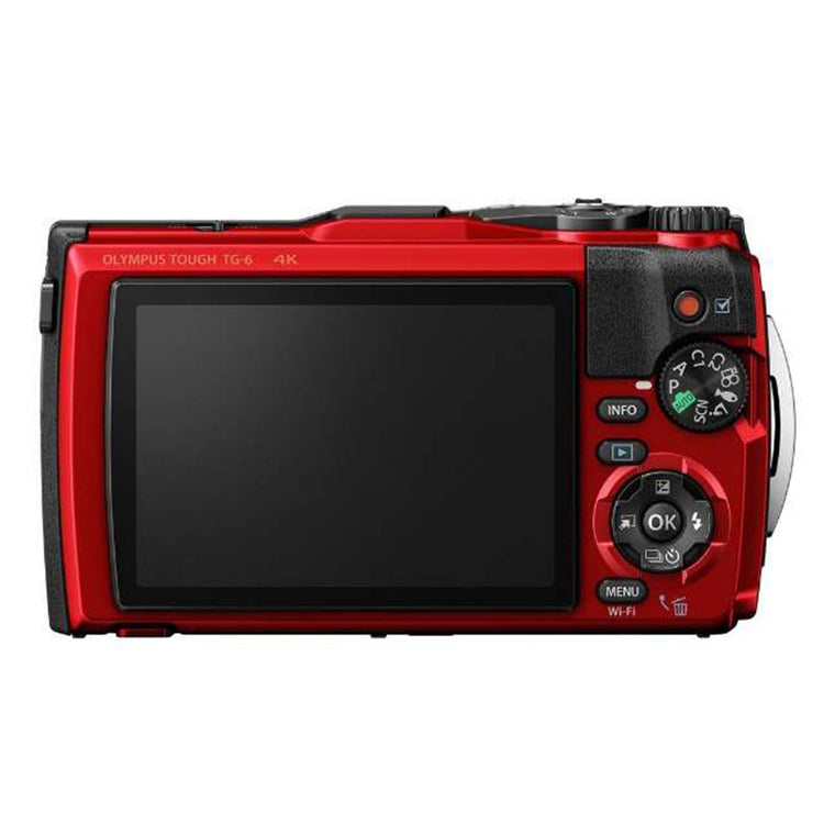 Olympus Tough TG-6 Red Digital Camera