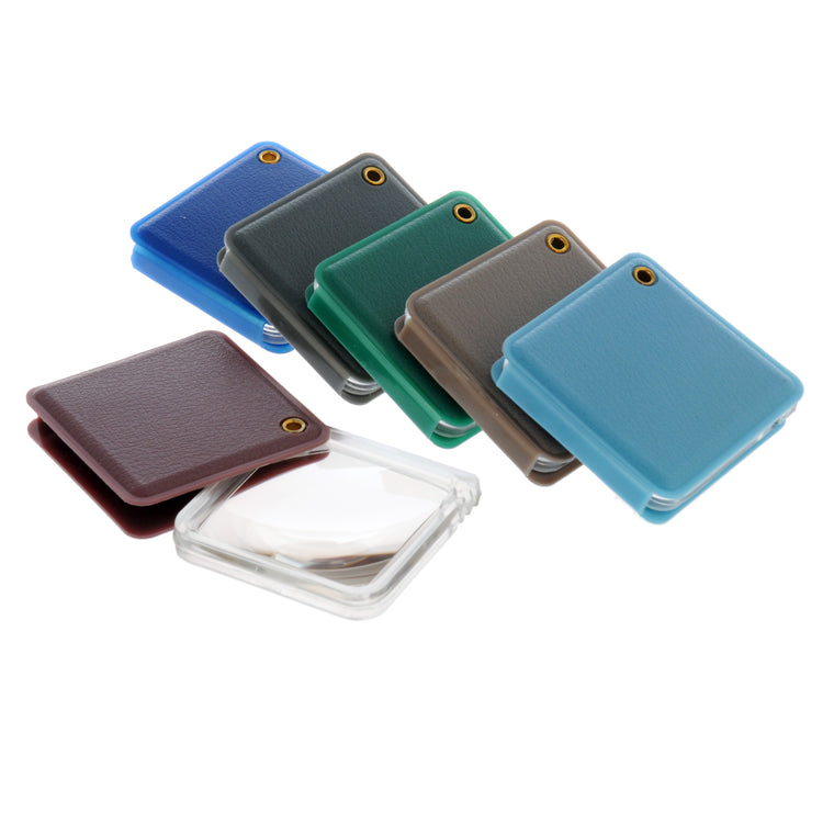 Viking Plastic Square Folding Pocket Magnifier