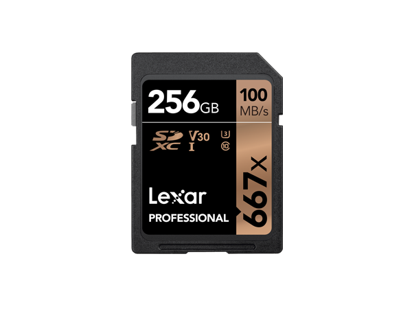 Lexar Professional 667x SDXC UHS-I cards