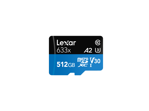 Lexar High-Performance 633x microSDHC / microSDXC UHS-I cards - Blue Series