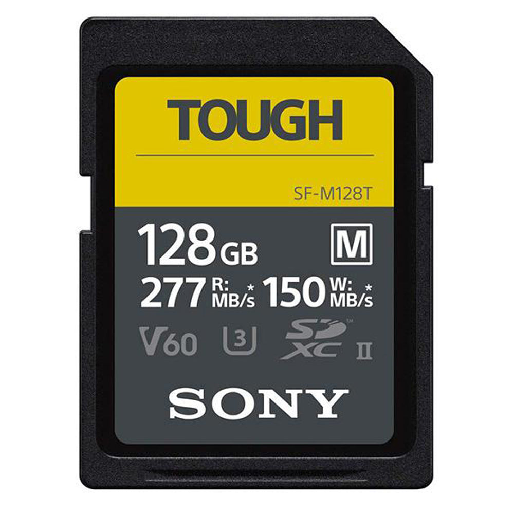 Sony M Series Tough 128GB SDXC UHS-II Memory Card 277MB/s