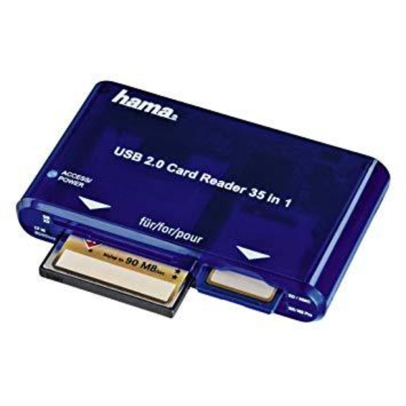 Hama USB 2.0 '35 in 1' Memory Card Reader