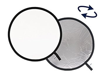 Lastolite Collapsible Reflector 1.2m - Silver/White