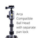 Vanguard VEO 3GO 235CB Carbon Travel Tripod with Monopod Leg