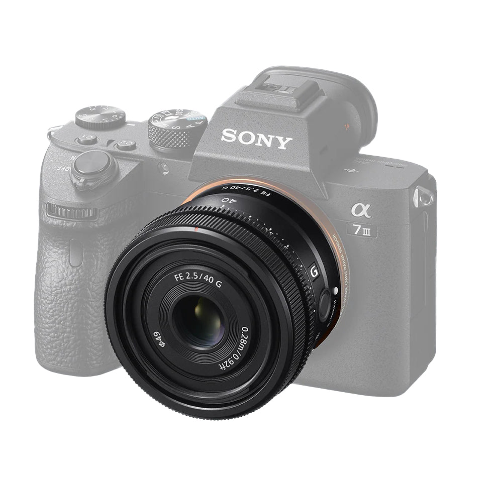 Sony FE 40mm f2.5 G Lens - Sony E Mount