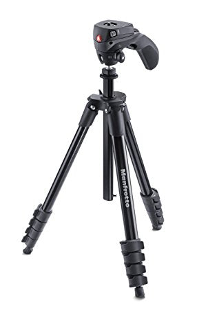 Manfrotto Compact Action Tripod - Black