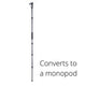 Vanguard VEO 3GO 235CB Carbon Travel Tripod with Monopod Leg